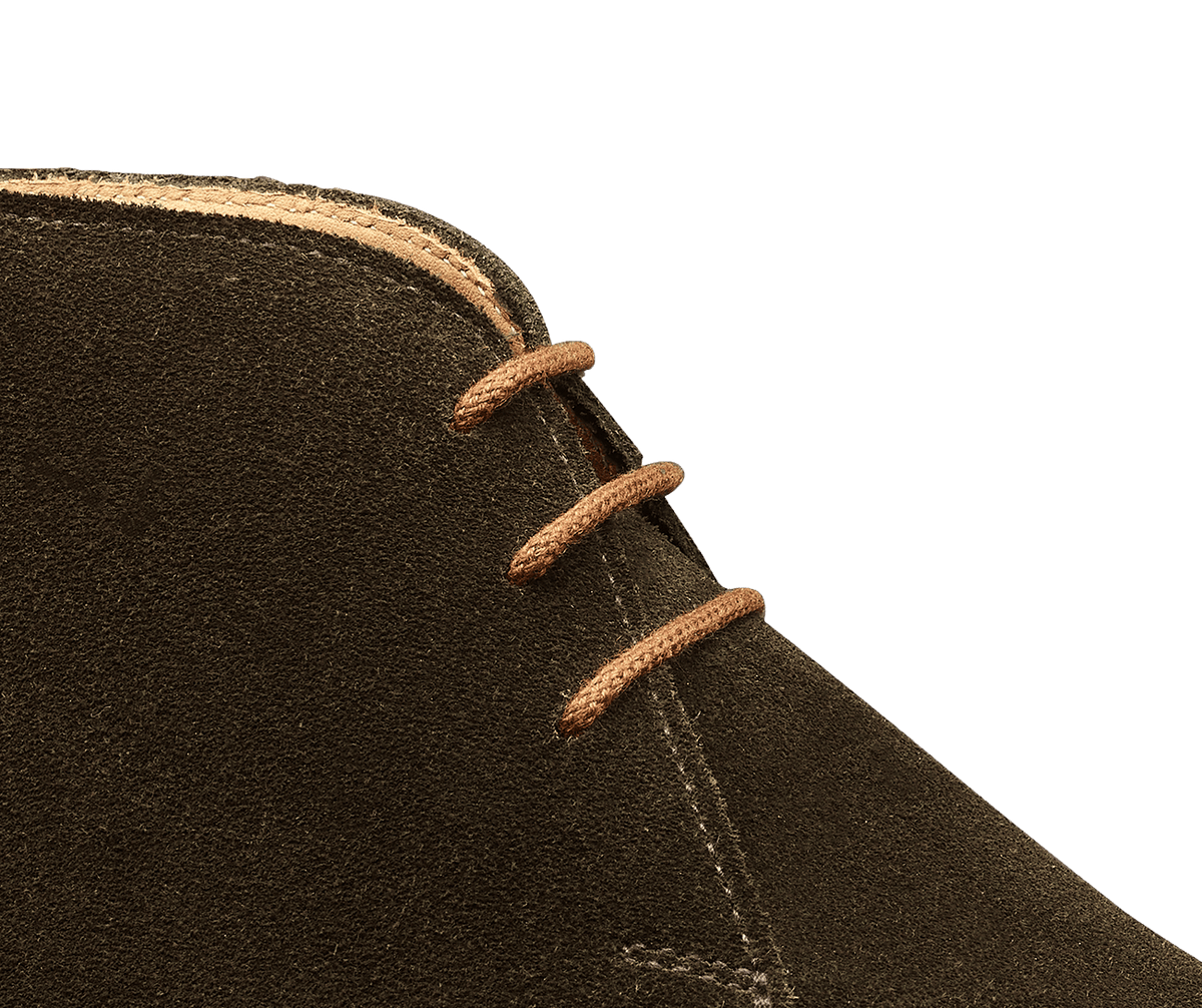 Chiltern Earth Green Suede