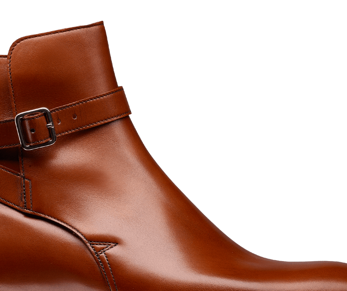 Holly Tan Burnished Calf