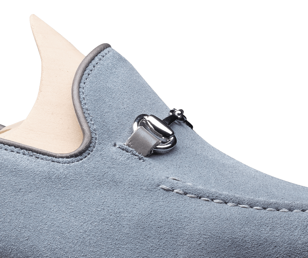 Laura Cloud Grey Suede