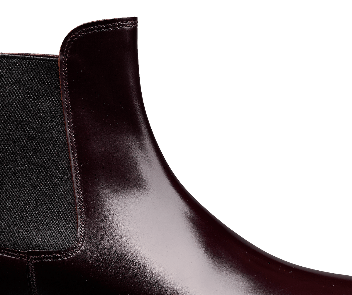 Poppy Burgundy Cavalry Calf