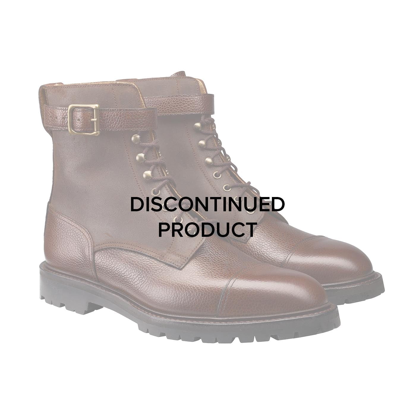 Aldershot Dark Brown Scotch Grain &amp; Dark Brown Rough-Out Suede