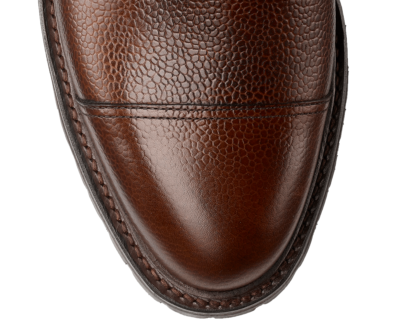Aldershot Dark Brown Scotch Grain &amp; Dark Brown Rough-Out Suede