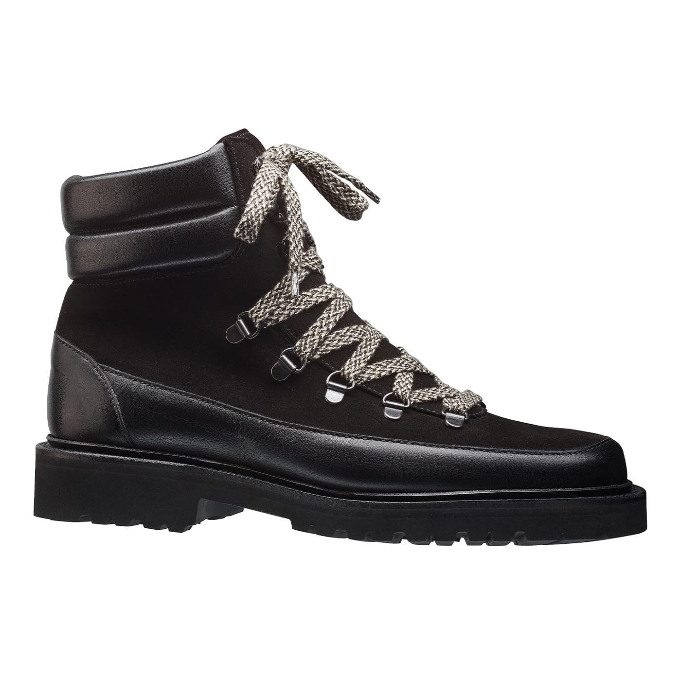 Annie Black Wax Calf &amp; Black Suede