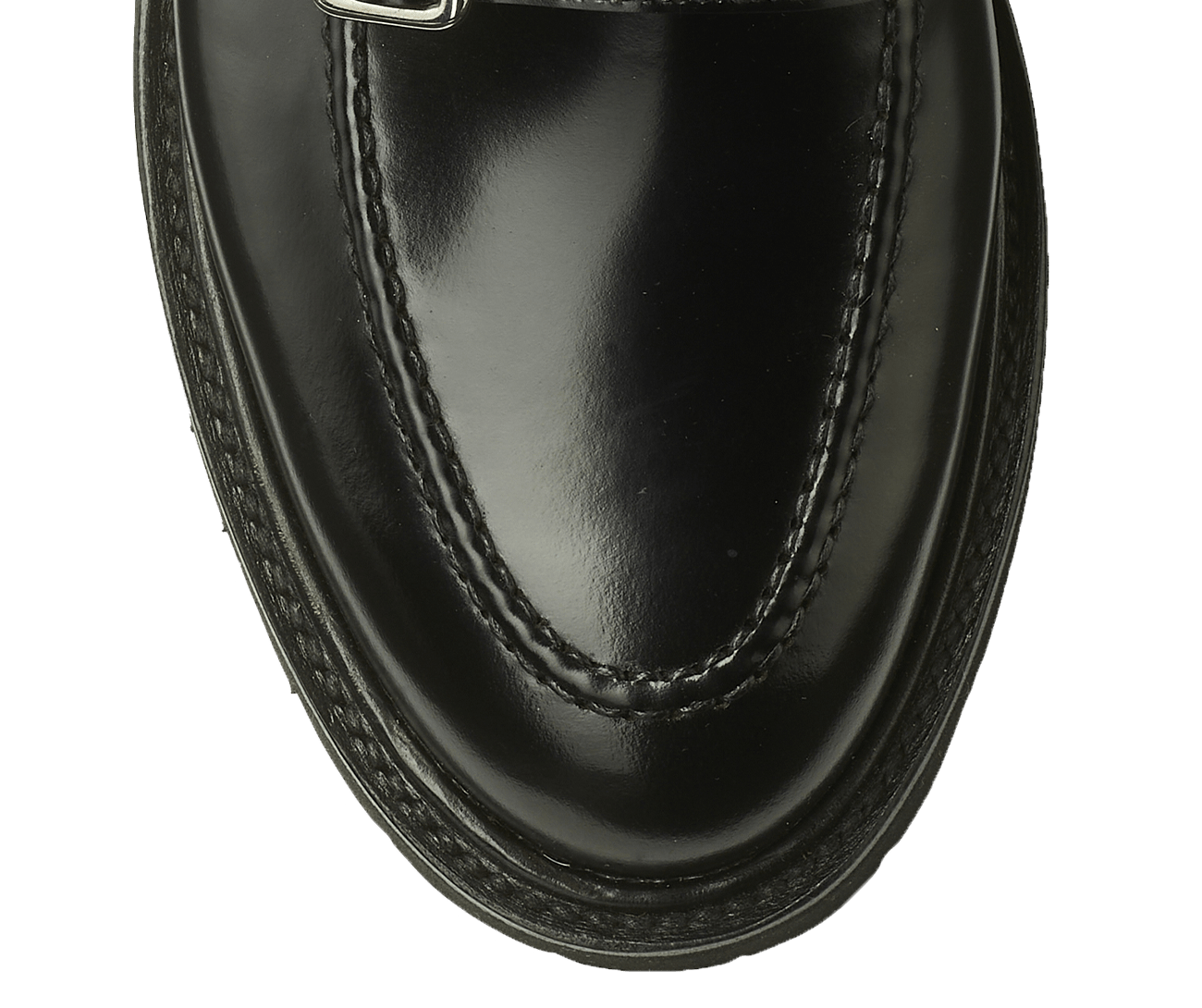 Ava in Black Cavalry Calf