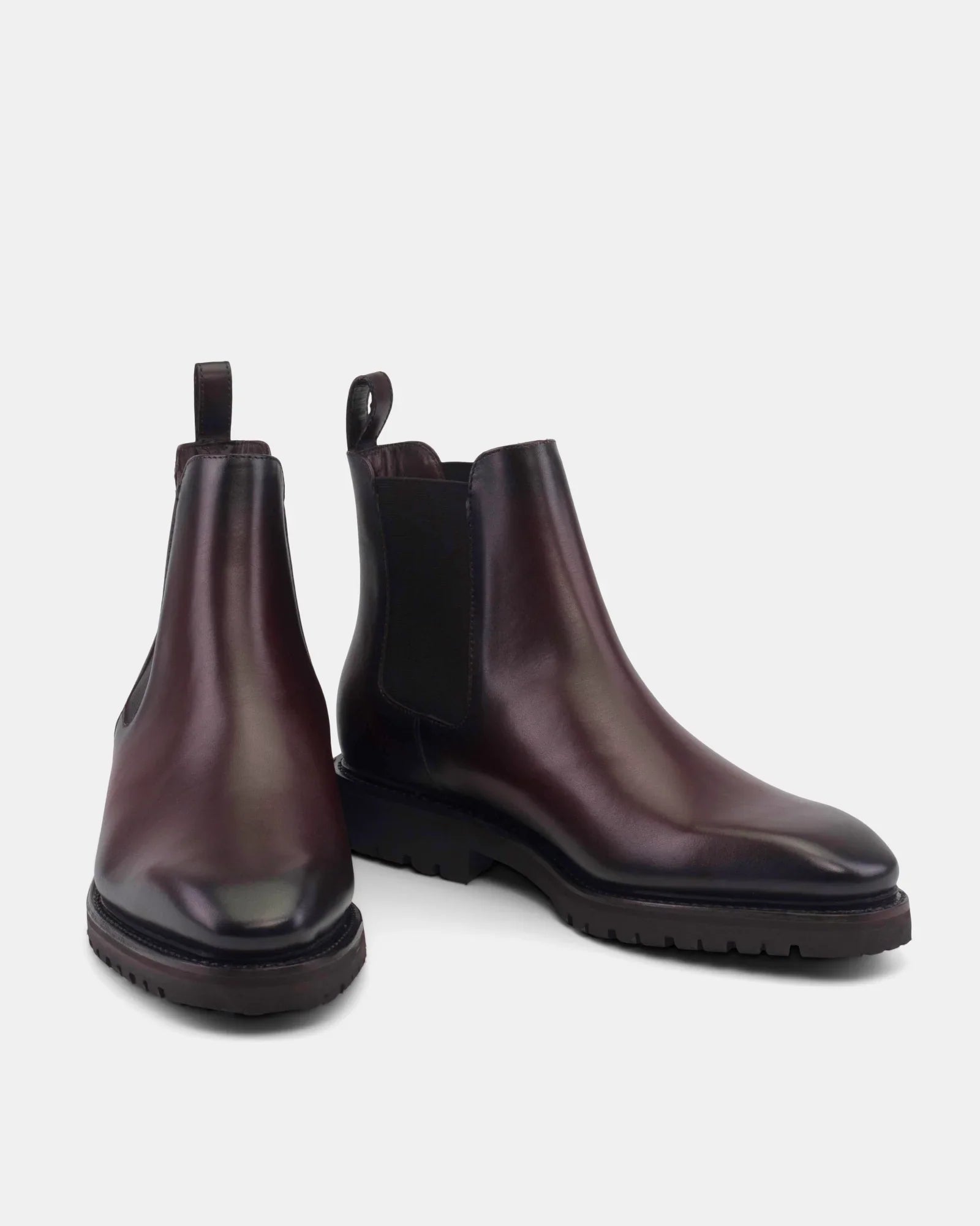 Bennett Oxblood with Commando Soles - 722