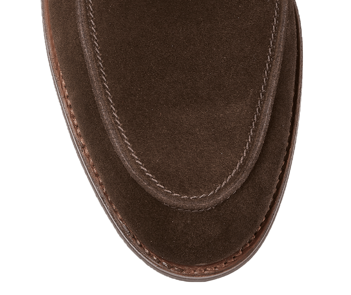 Bibury Dark Brown Suede
