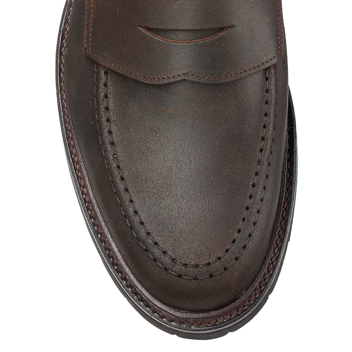 Boston 2 Dark Brown Rough-Out Suede