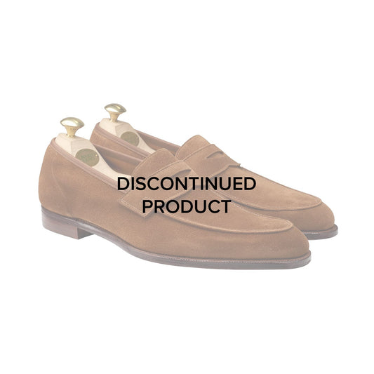 Cadogan Tobacco Calf Suede