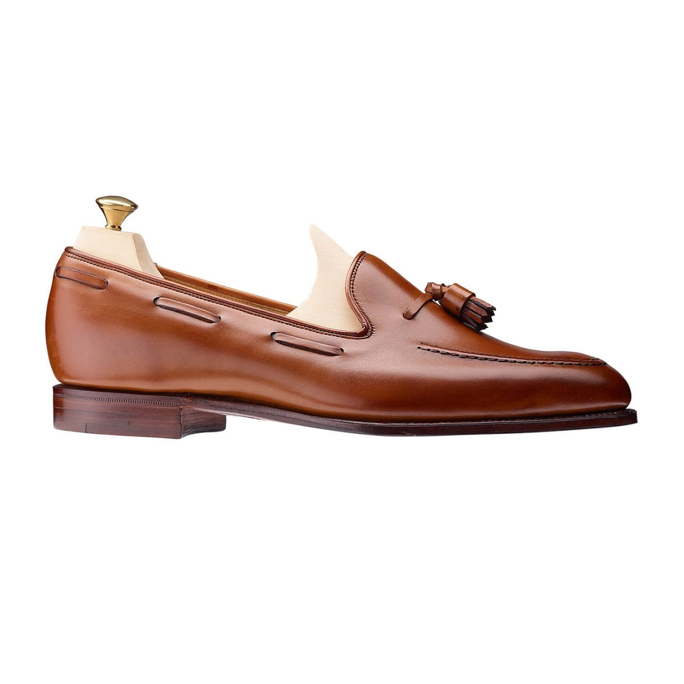 Carly Tan Burnished Calf