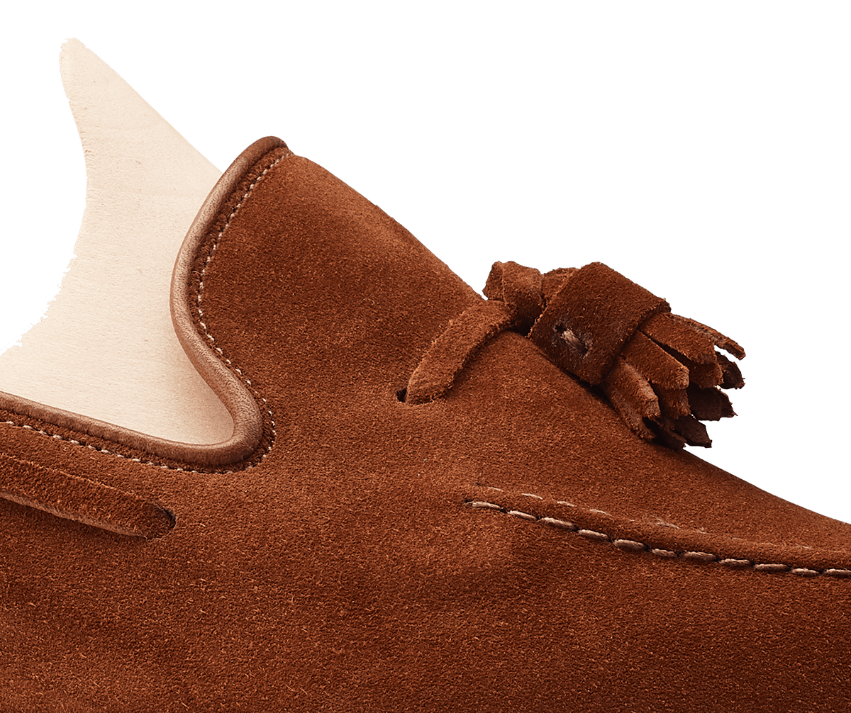 Carly Polo Brown Calf Suede