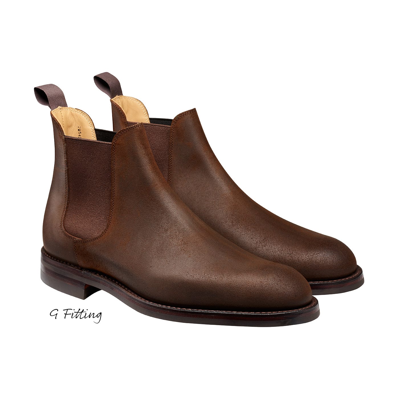 Chelsea 5 Dark Brown Rough-Out Suede (G Fitting)
