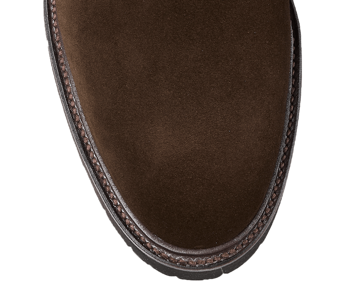 Chepstow 2 Dark Brown Suede