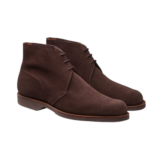 Chukka 4 Dark Brown Reverse Butt Suede