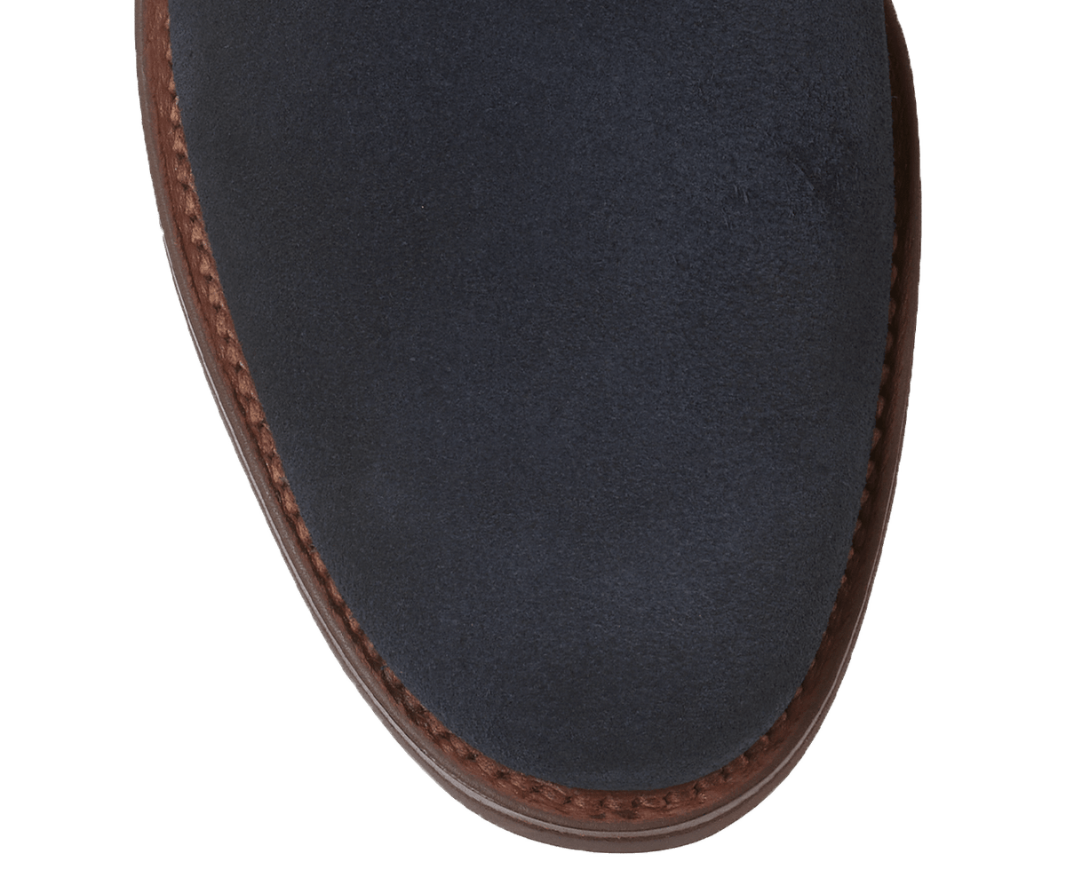 Chukka 4 Indigo Reverse Butt Suede