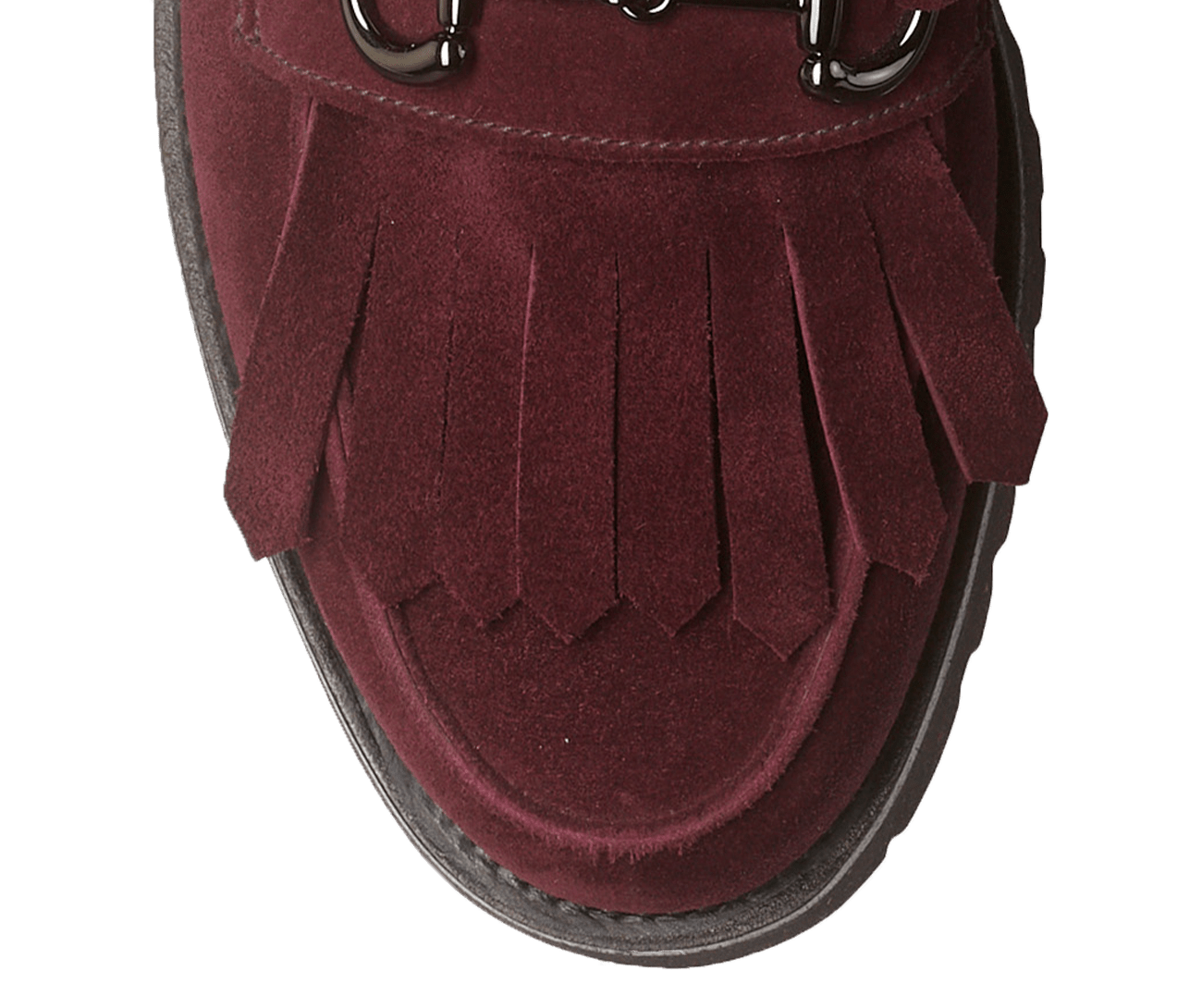 Clara Plum Calf Suede