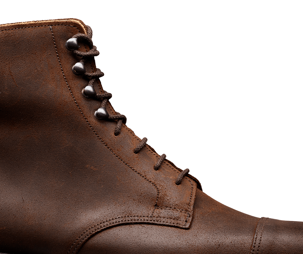 Coniston Dark Brown Rough-Out Suede
