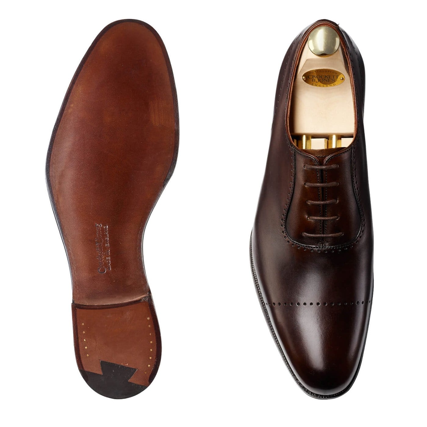 Courtenay Dark Brown Antique Calf