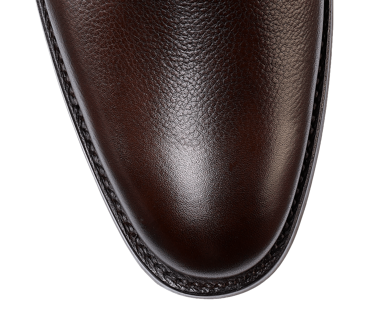 Cranton Dark Brown Pebble Grain