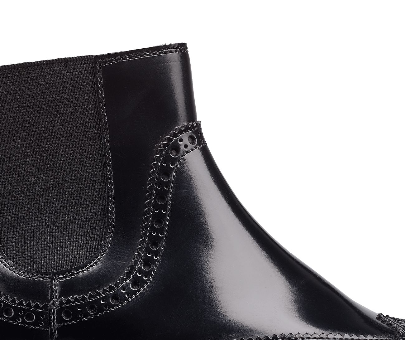 Daisy Black Boned Calf