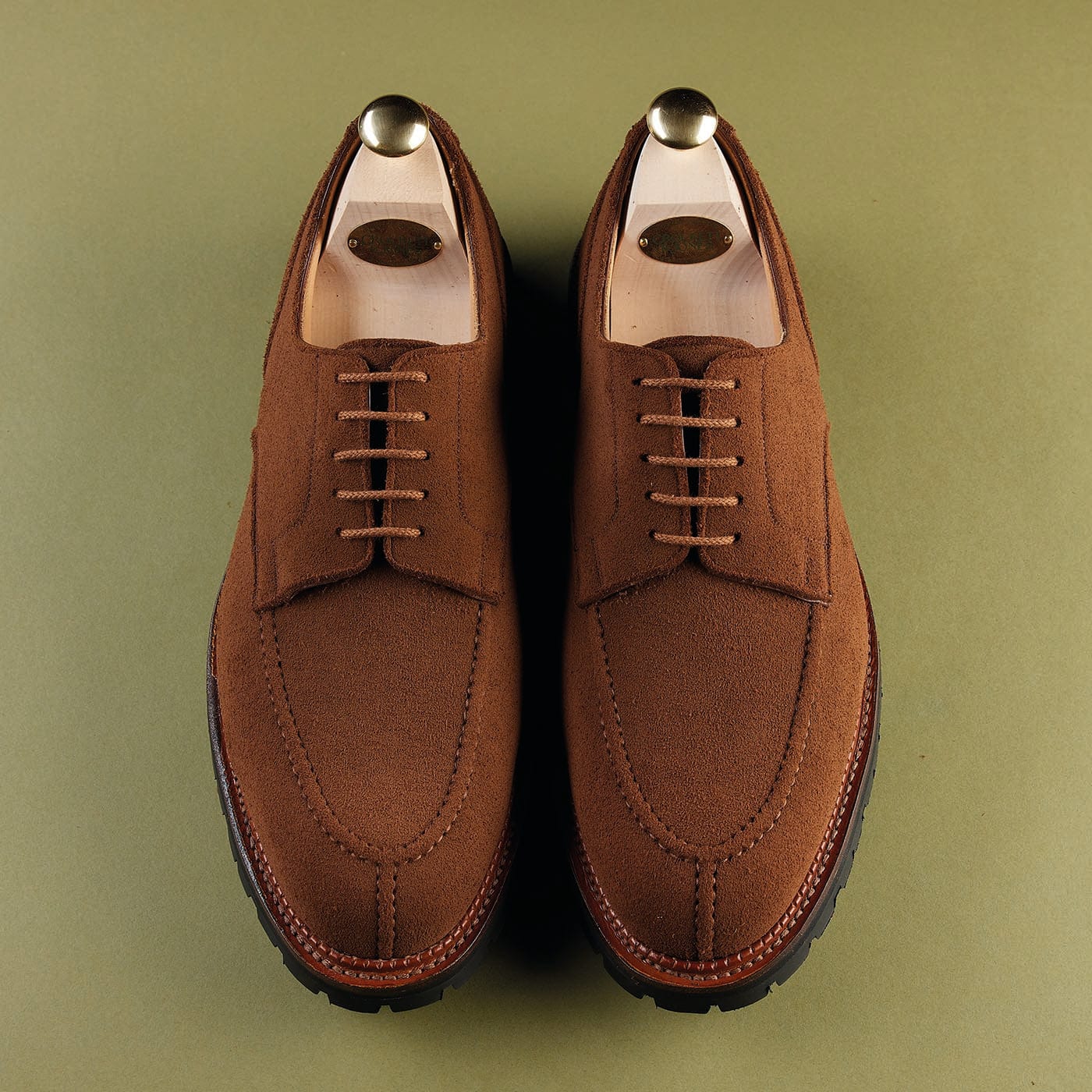 Denver Tobacco Deer Skin Suede