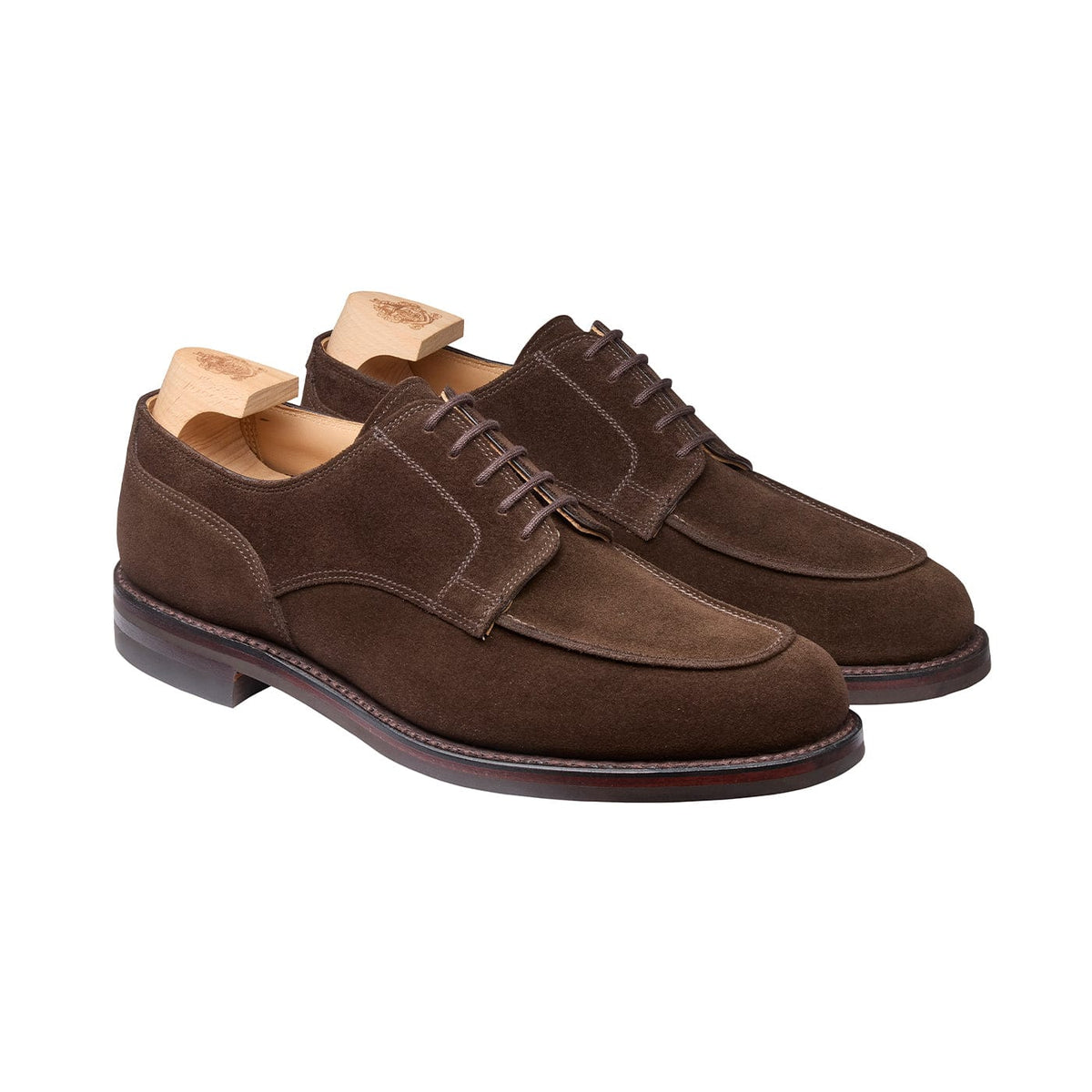 Dover Dark Brown Suede