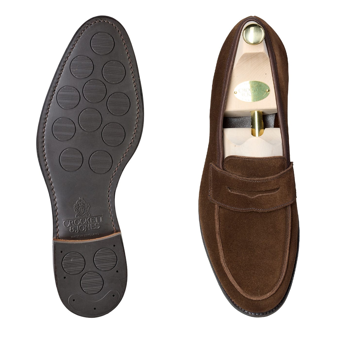 Elise Chocolate Calf Suede