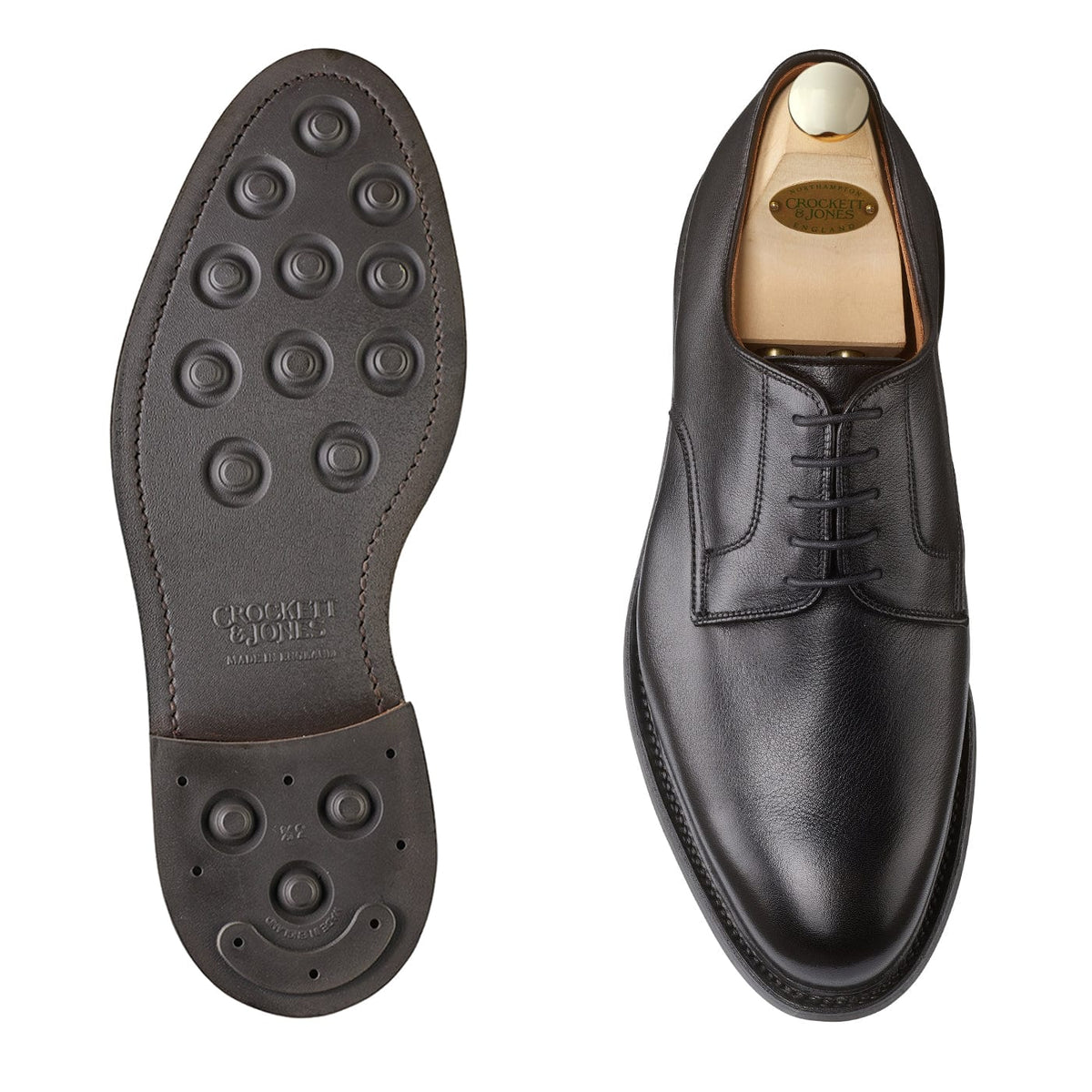 Grasmere Black Milled Calf