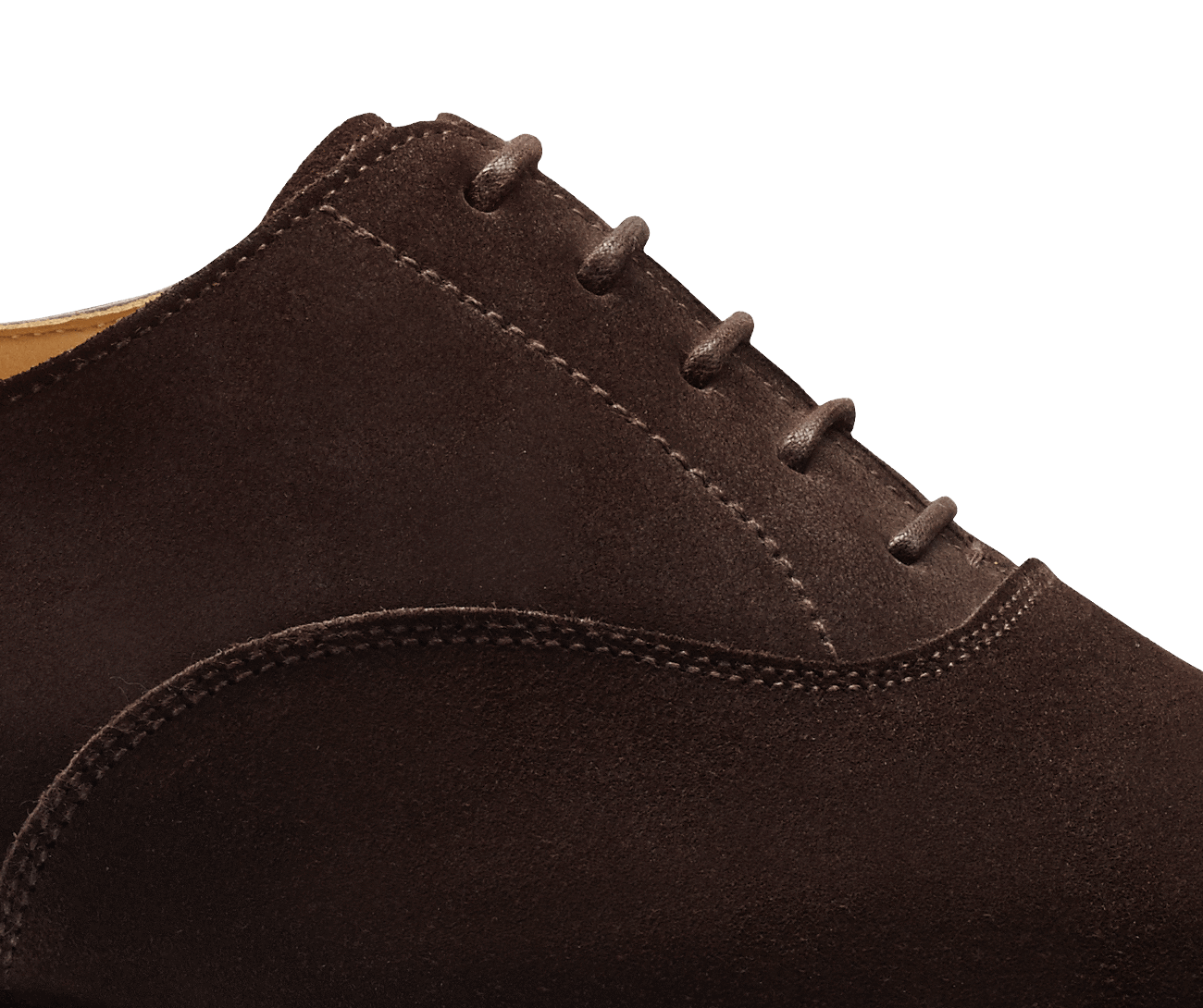 Hallam Espresso Calf Suede