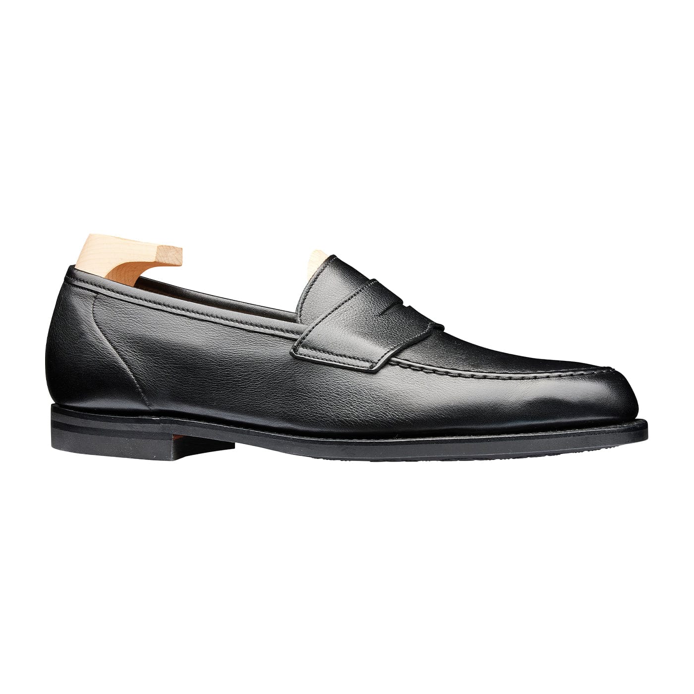 Harvard 2 Black Milled Calf