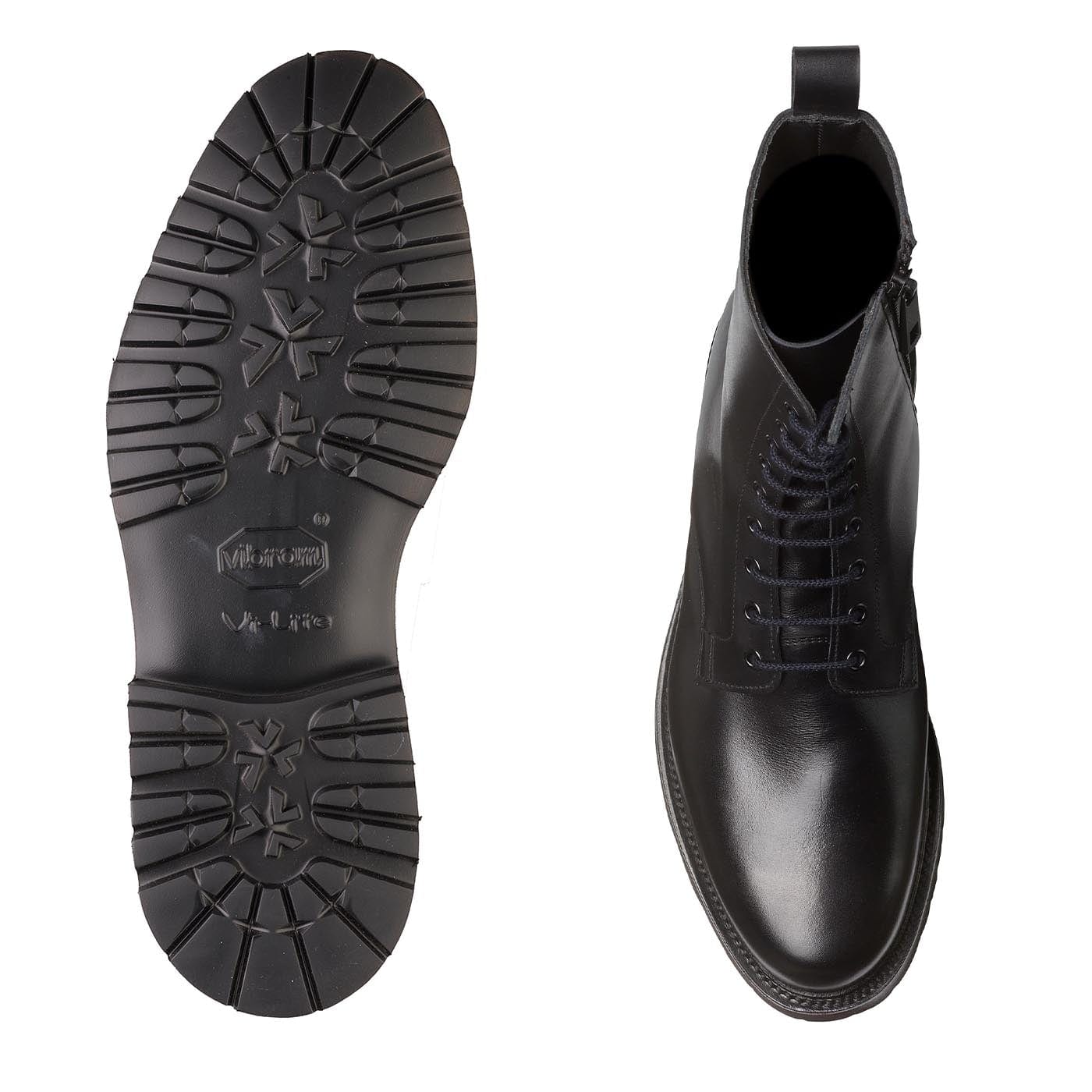 Hazel Black Wax Calf