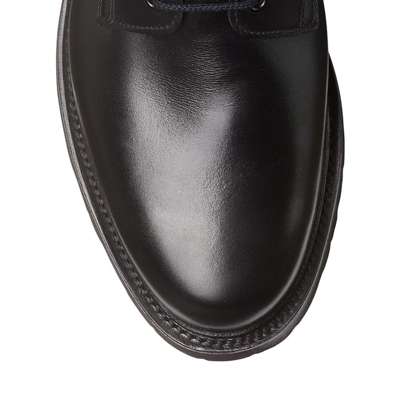 Hazel Black Wax Calf