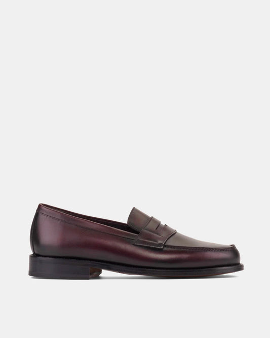 Henry Oxblood Calf Penny Loafer - 144