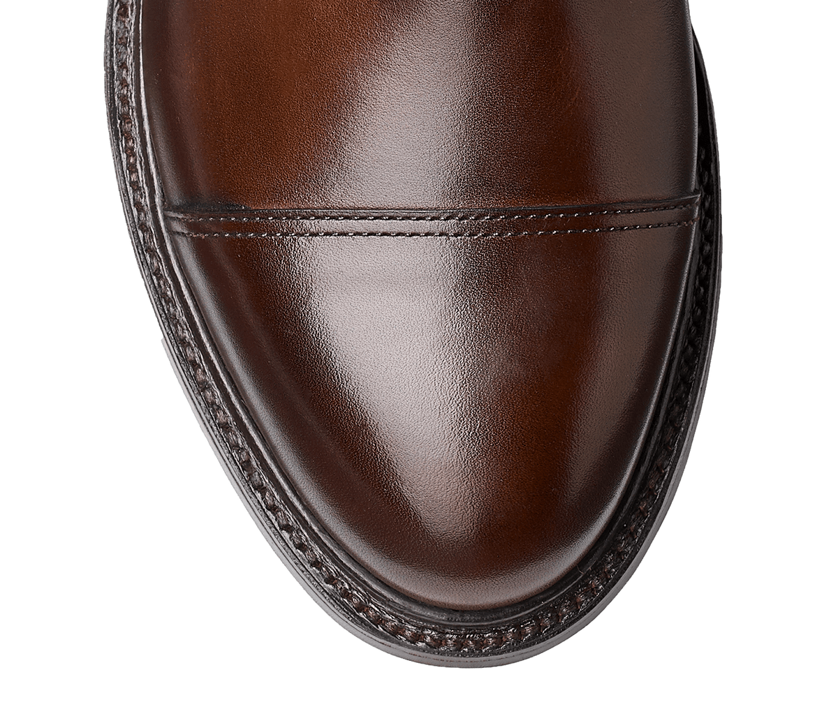 Jane Dark Brown Burnished Calf