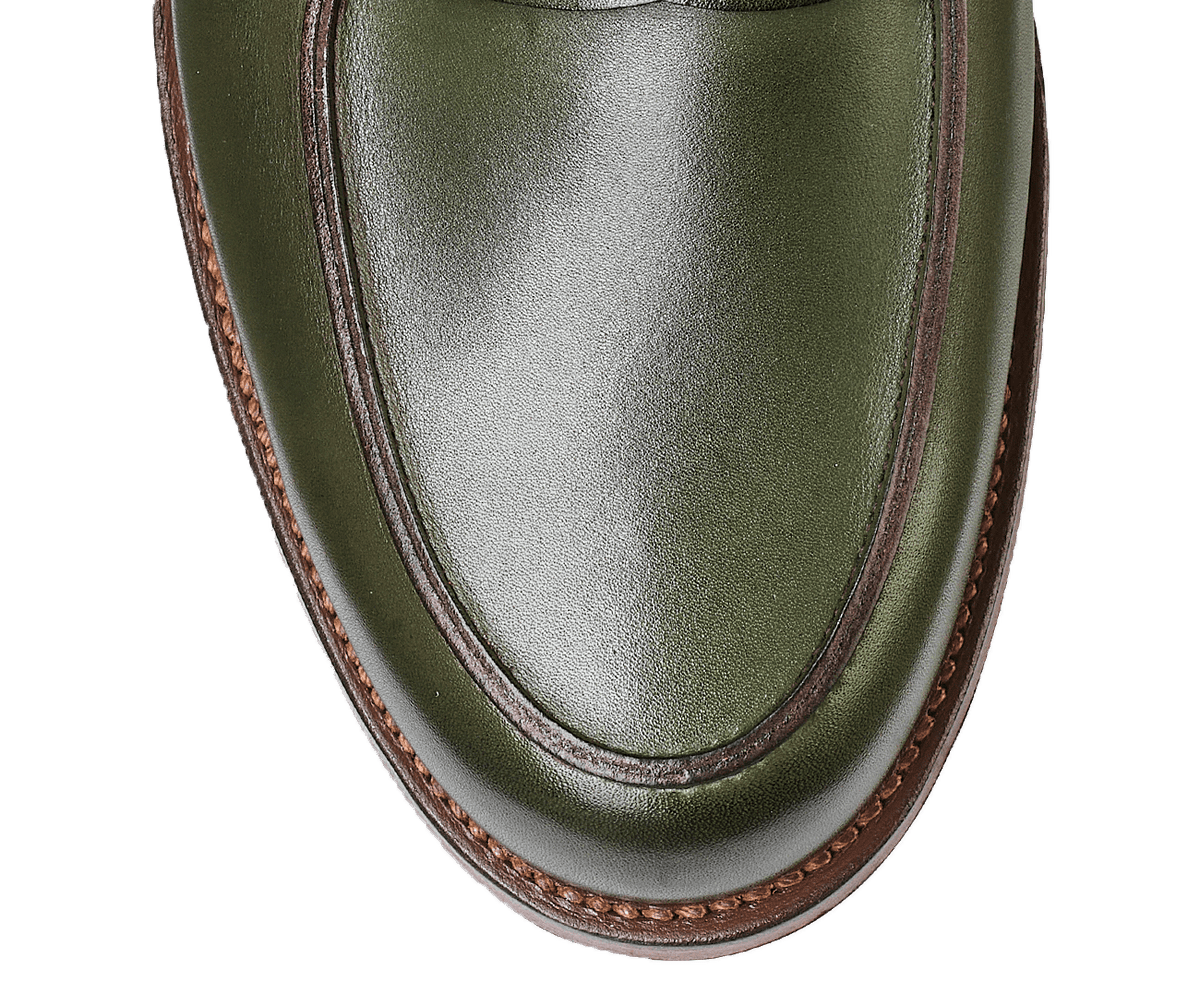 Lilou Green Calf