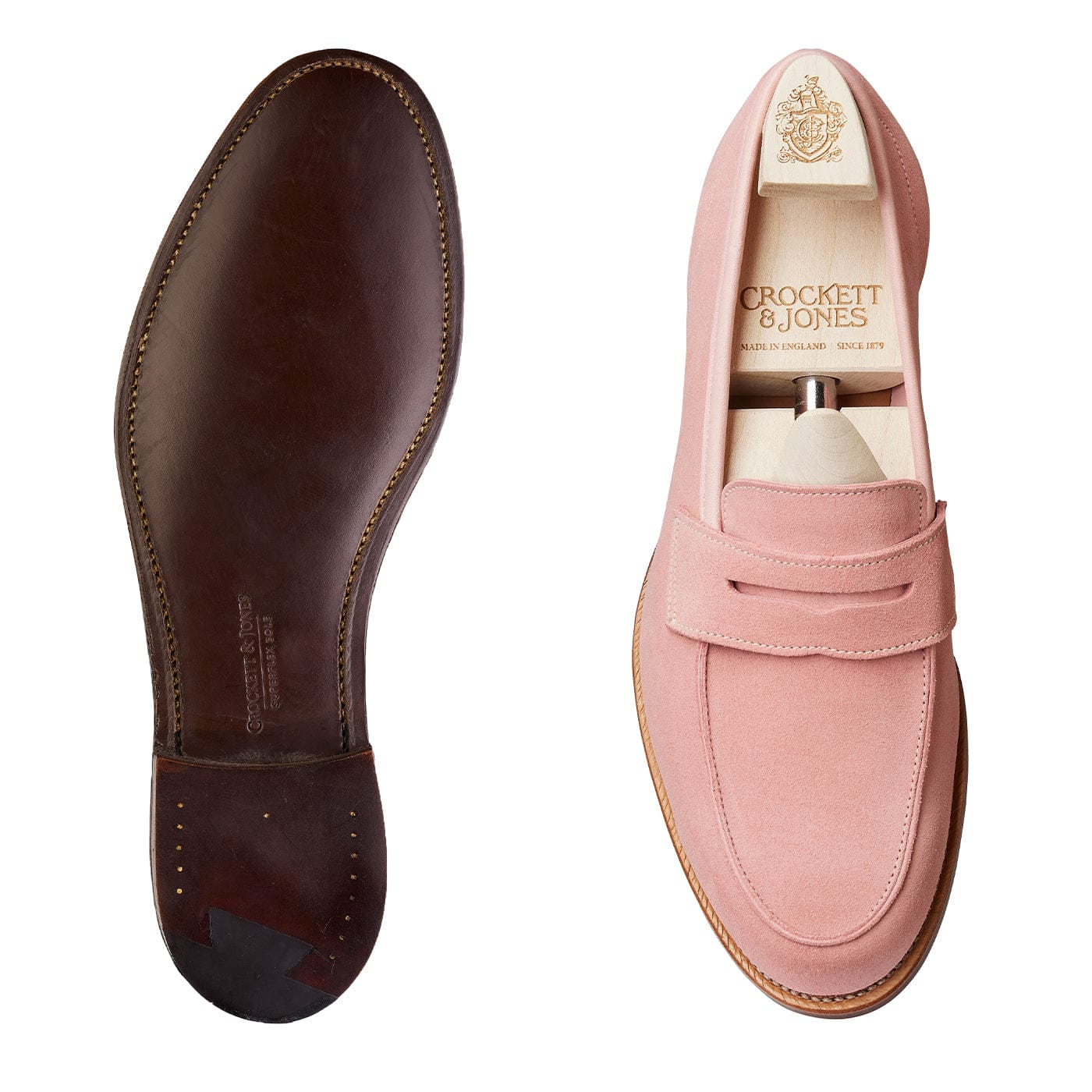 Lilou Pink Calf Suede