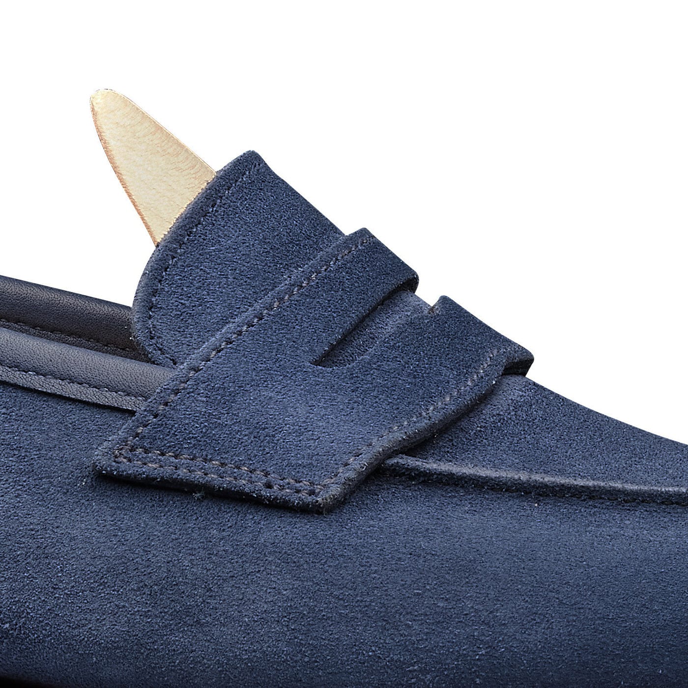 Lilou Sapphire Blue Calf Suede