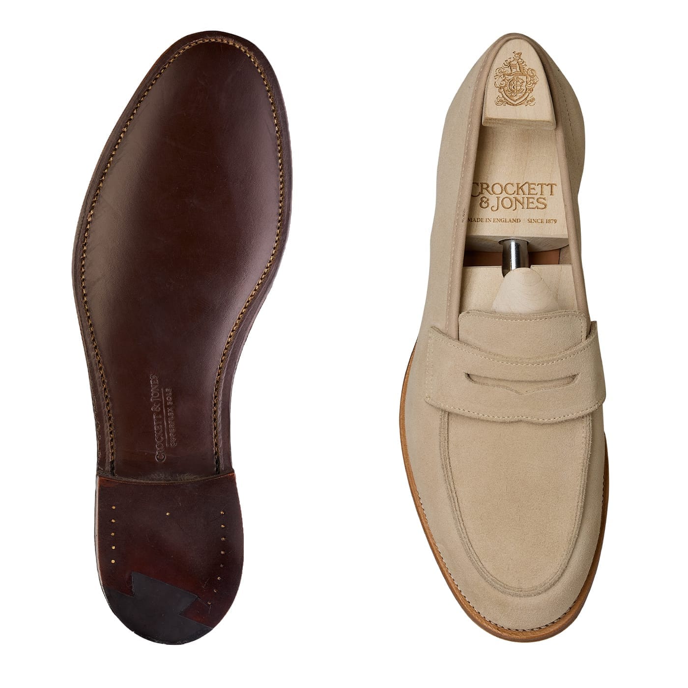 Lilou Almond Calf Suede