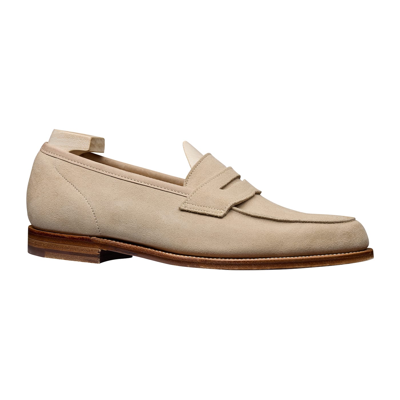 Lilou Almond Calf Suede