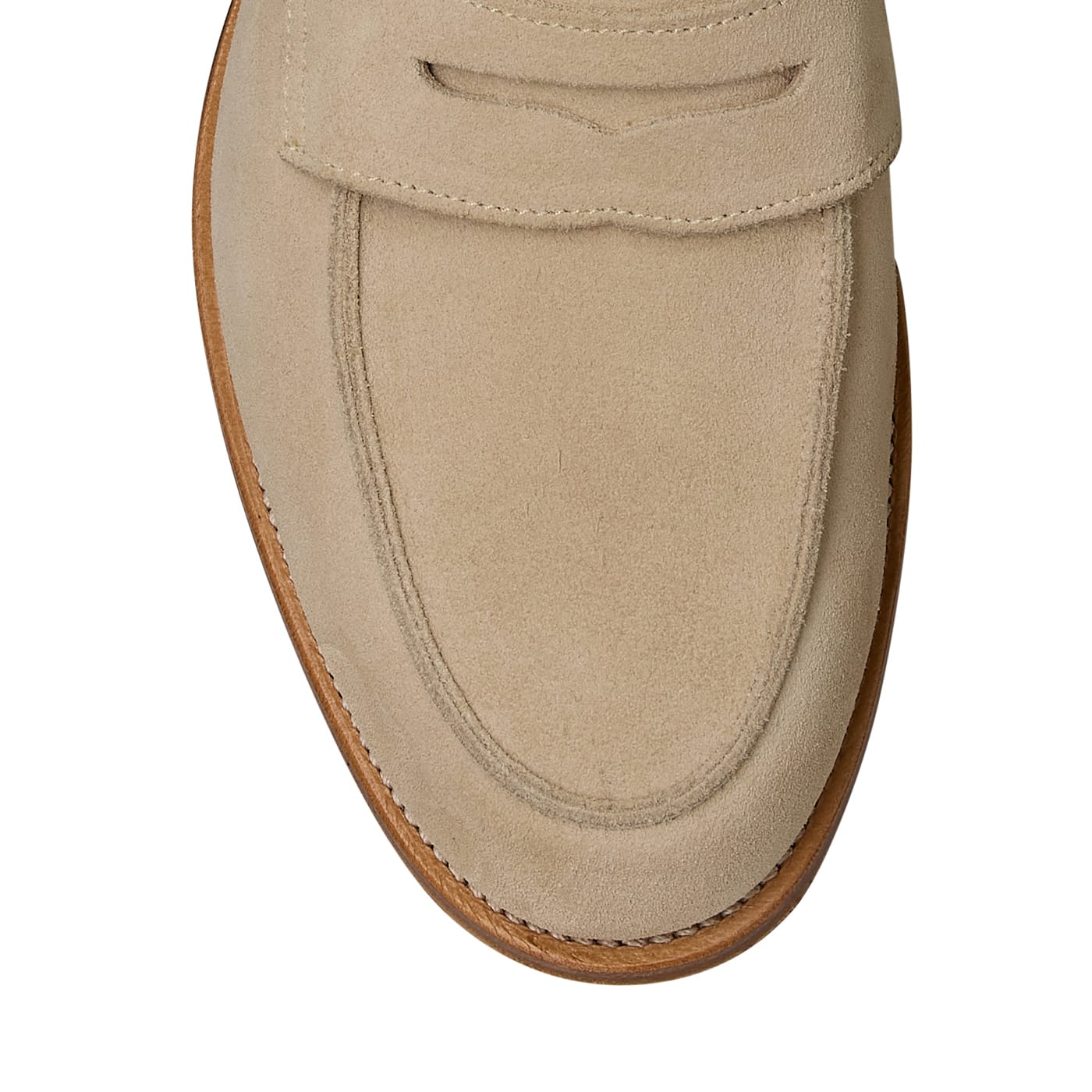 Lilou Almond Calf Suede