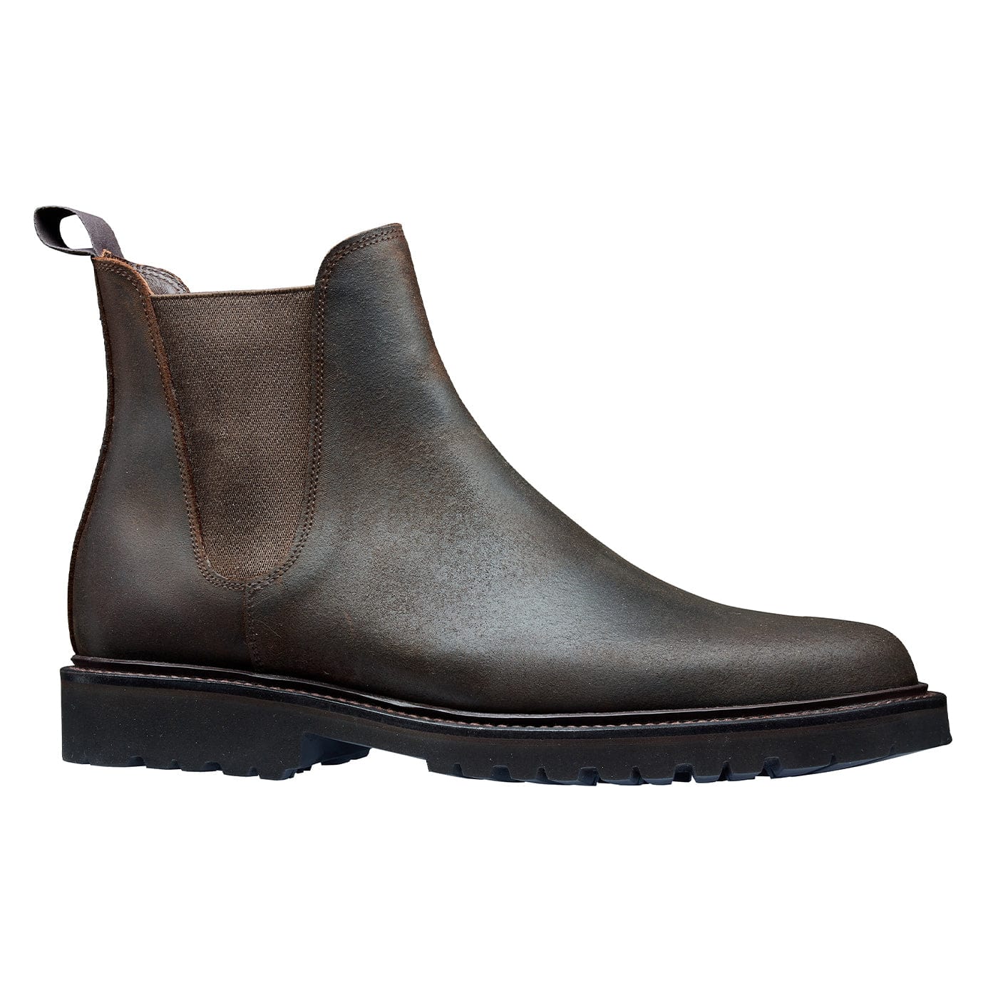 Margie 2 Dark Brown Rough-Out Suede
