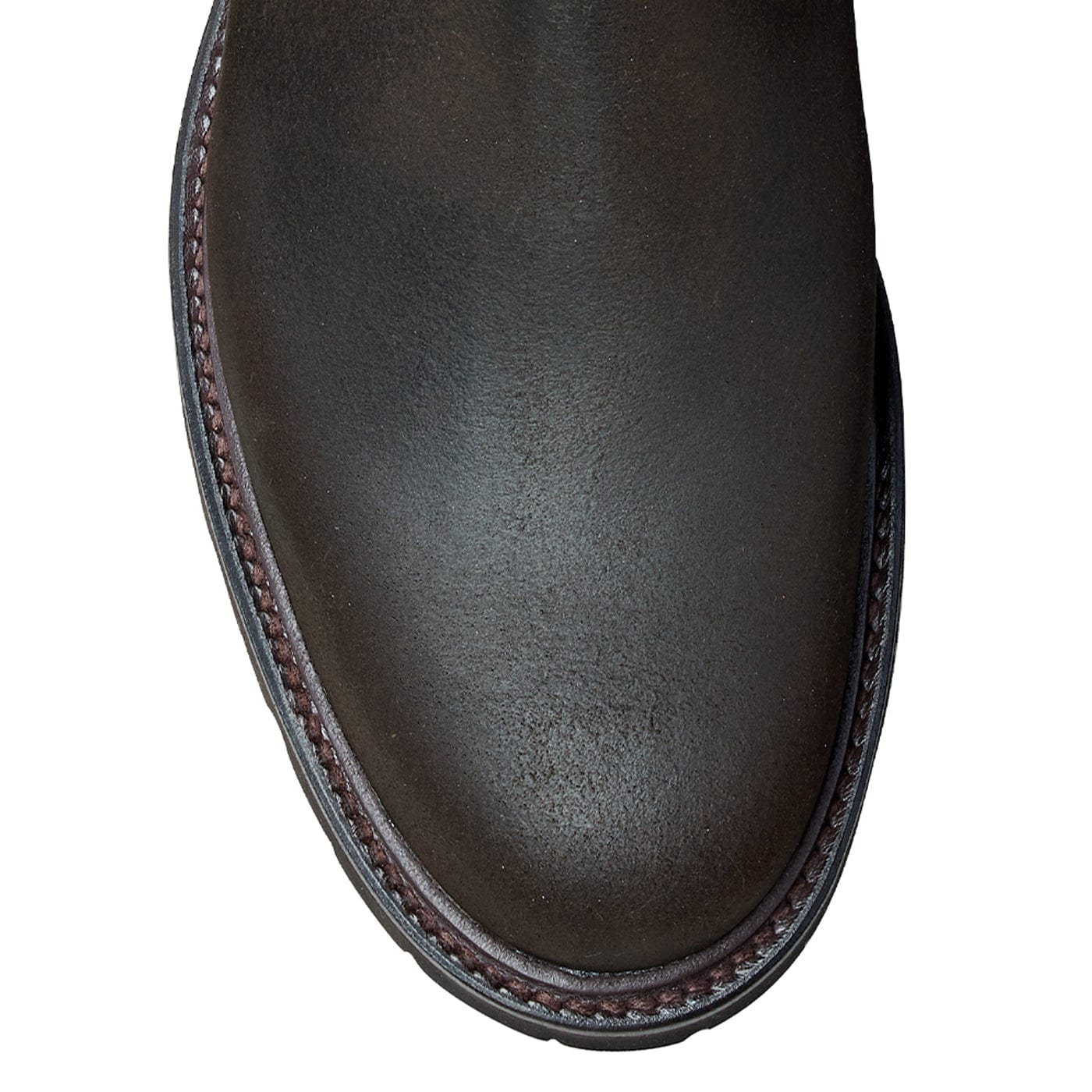 Margie 2 Dark Brown Rough-Out Suede