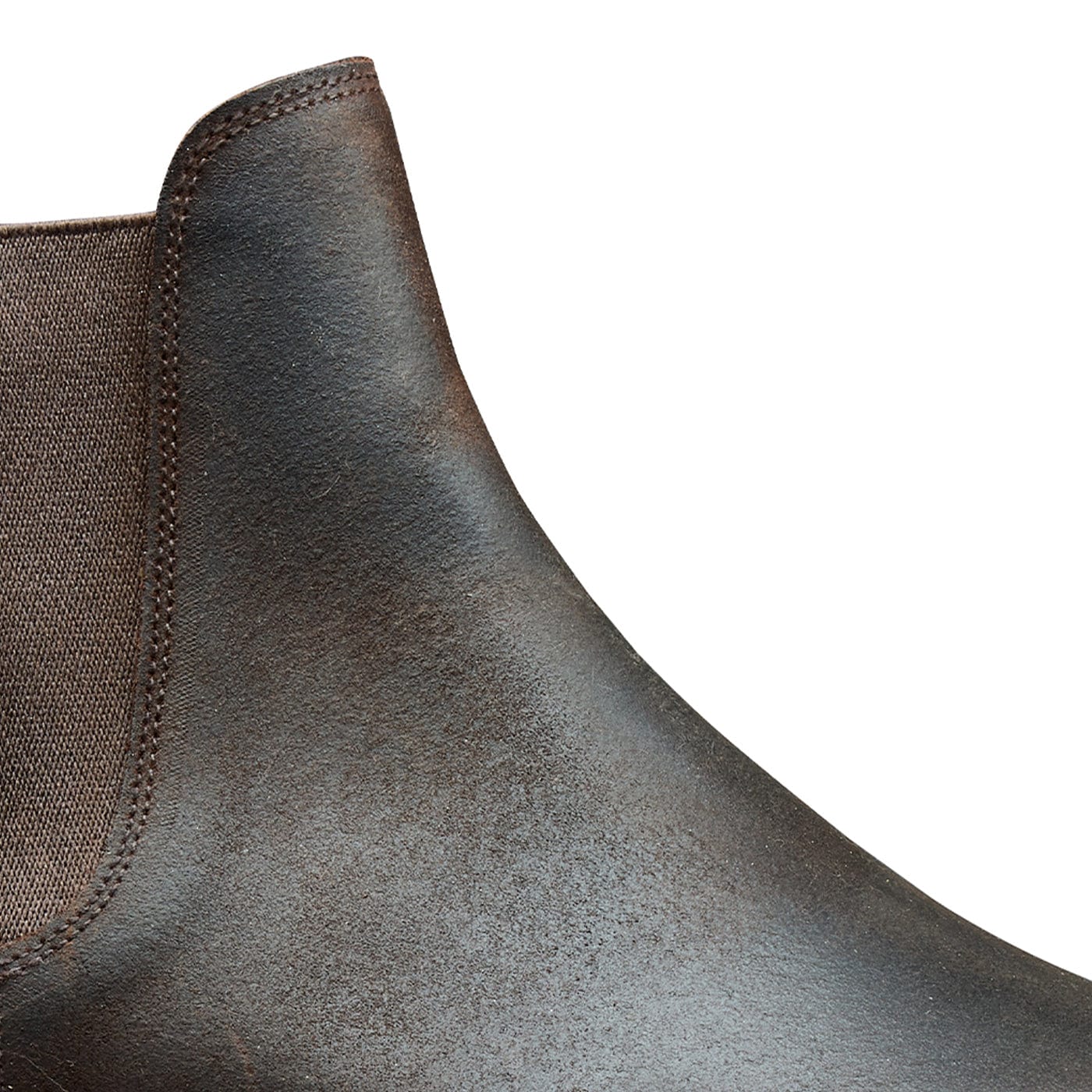 Margie 2 Dark Brown Rough-Out Suede