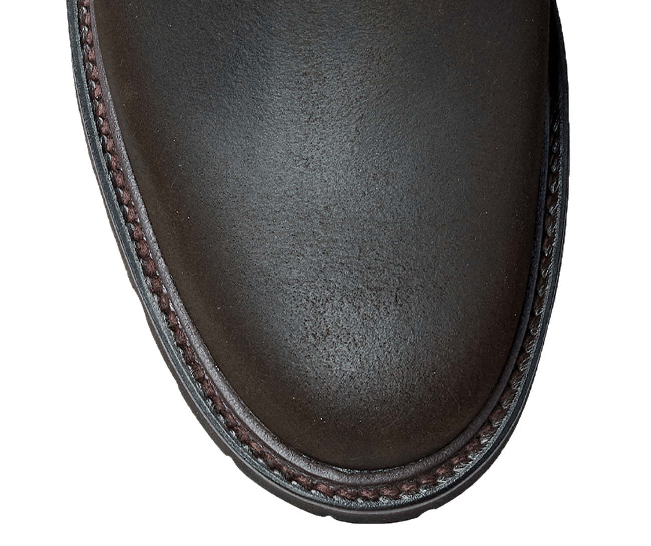 Margie 2 Dark Brown Rough-Out Suede
