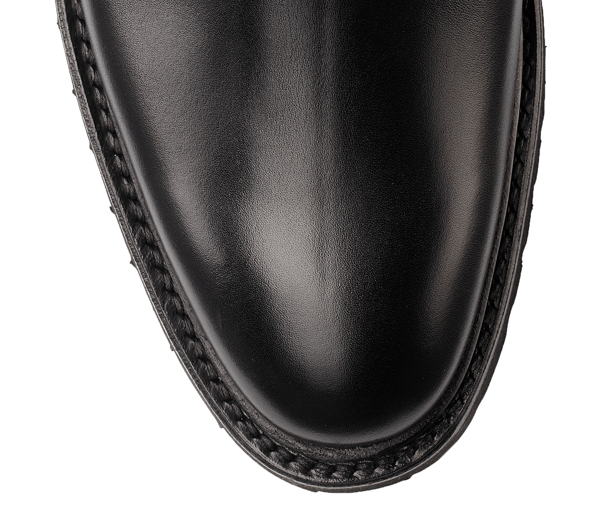 Poppy Black Calf
