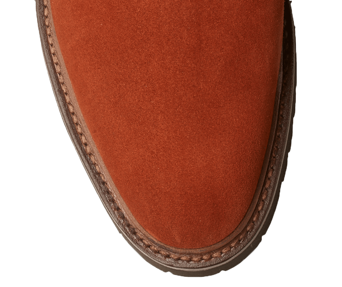 Poppy Terracotta Suede