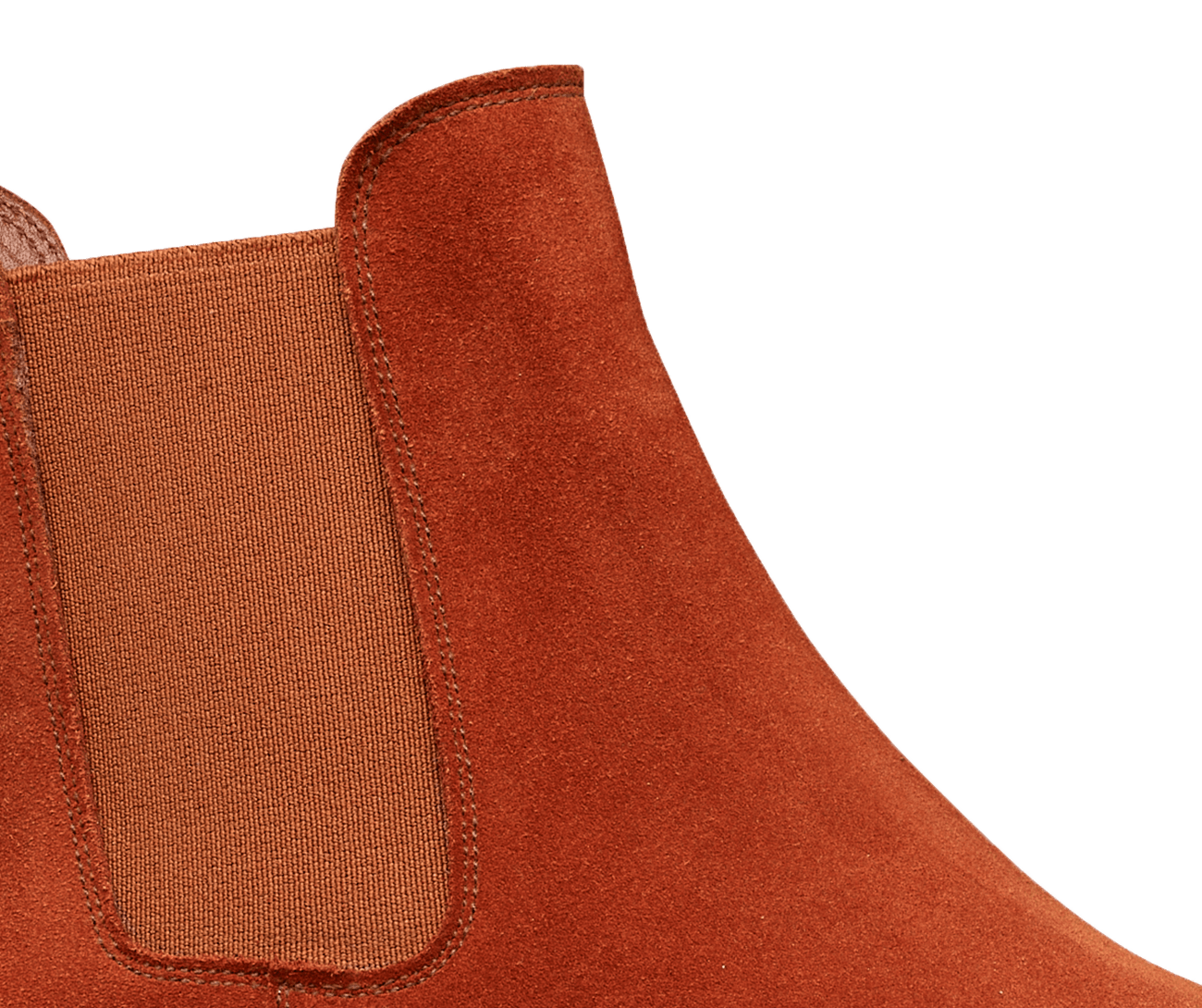 Poppy Terracotta Suede