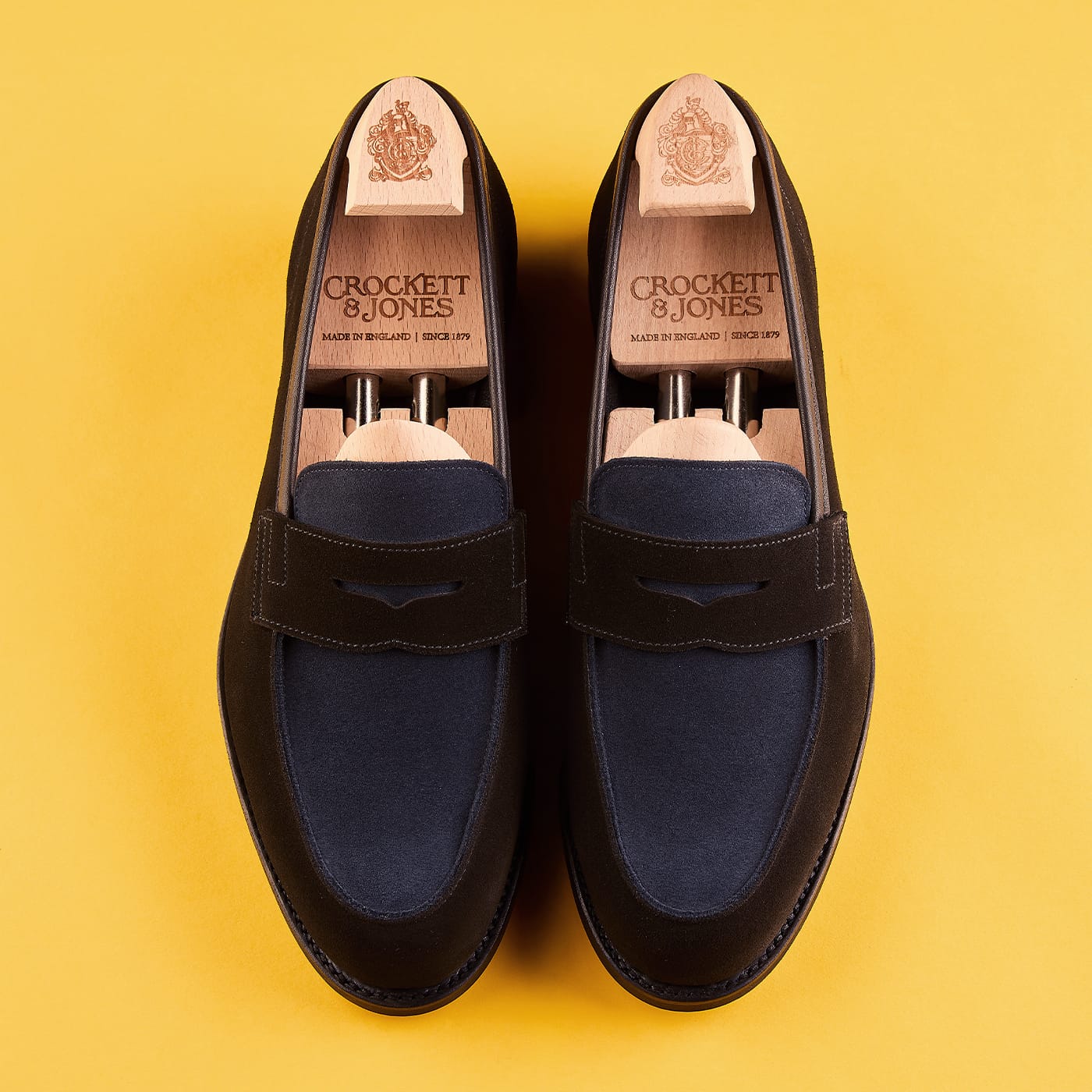 Richmond 2 Black &amp; Ocean Suede