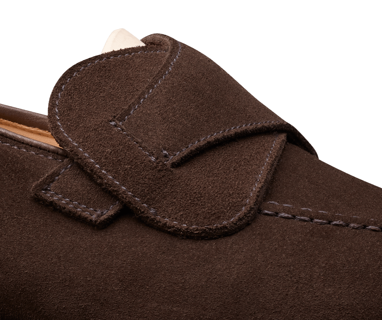 Selby Dark Brown Calf Suede