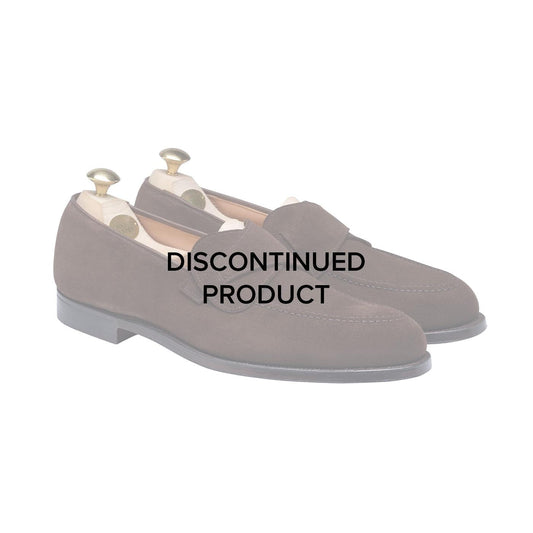 Selby Dark Brown Calf Suede