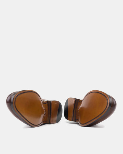 Smith Black Calf Penny Loafer - 675